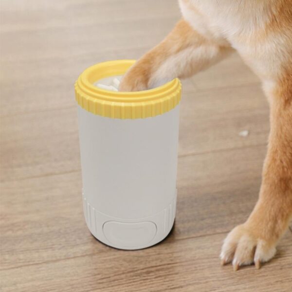 Pet Care Second Generation Semi-Automatic No-Electric Dog Paw Cleaner Effectively Cleans Dog Paws - Image 3