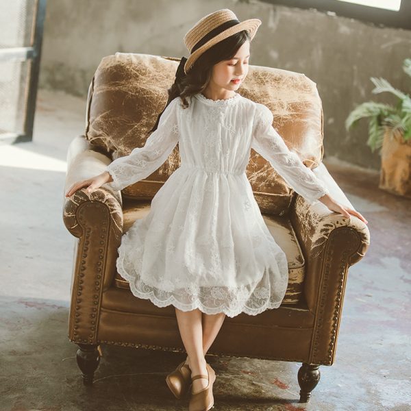 Girls Spring And Autumn Dresses - Image 3