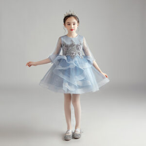 Children's Dress, Princess Dress, Girl's Host Evening Dress