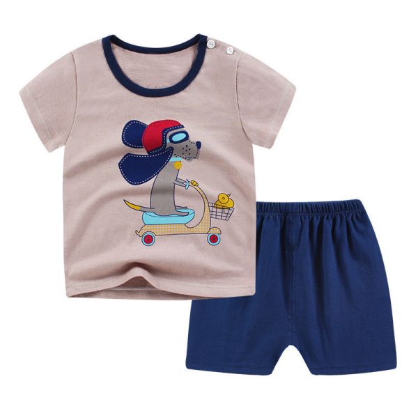 Summer Infant Newborn Baby Boy Clothes Children Clothing Set for Girls Kids T-Shirt Shorts 2PCS Outfits Cotton Casual Clothes - Image 6