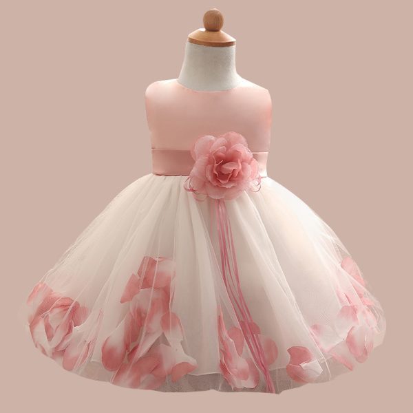 High-Grade Autumn Children, Fluffy Dress, Princess Dress, Infant, Full Year Old, Full Dress, Factory Direct Sales - Image 4