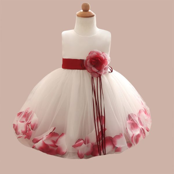 High-Grade Autumn Children, Fluffy Dress, Princess Dress, Infant, Full Year Old, Full Dress, Factory Direct Sales - Image 2