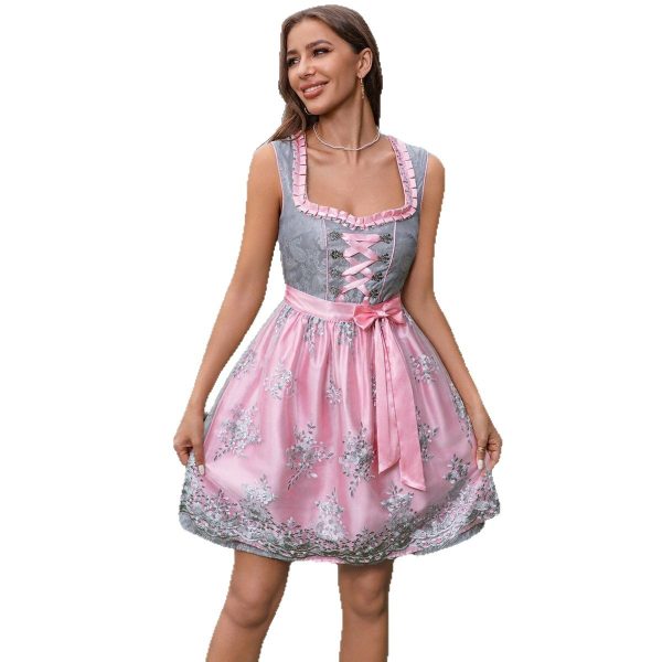 Fashion Personality Bavarian Women's Lace Dress - Image 2