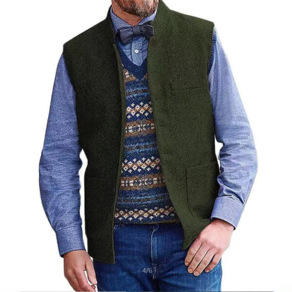 Casual Vest Coat For Men - Image 4