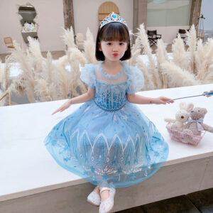 Summer Girls Short Sleeve Dress