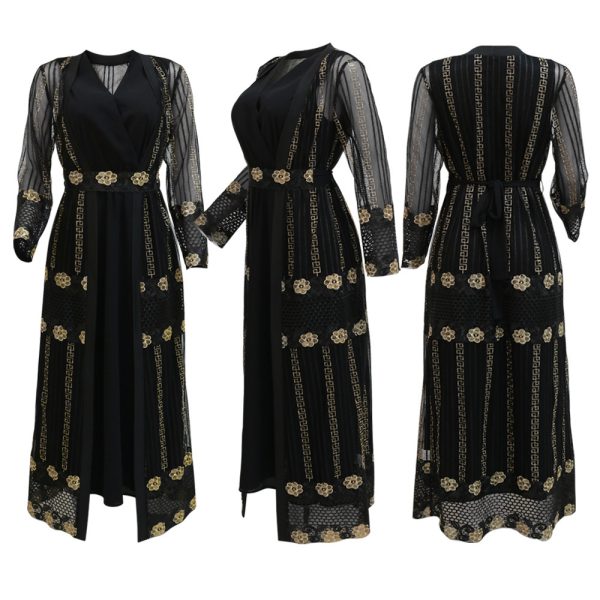 Vest Dress Kraft Tan Dress Suit - Image 4