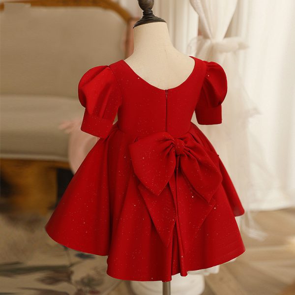Girls' Piano Performance Dress Huatong Pengpeng Princess Skirt - Image 3