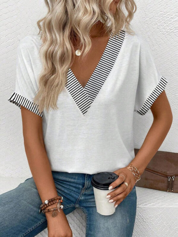 Solid Color Versatile Top Women's Fashion All-matching - Image 5