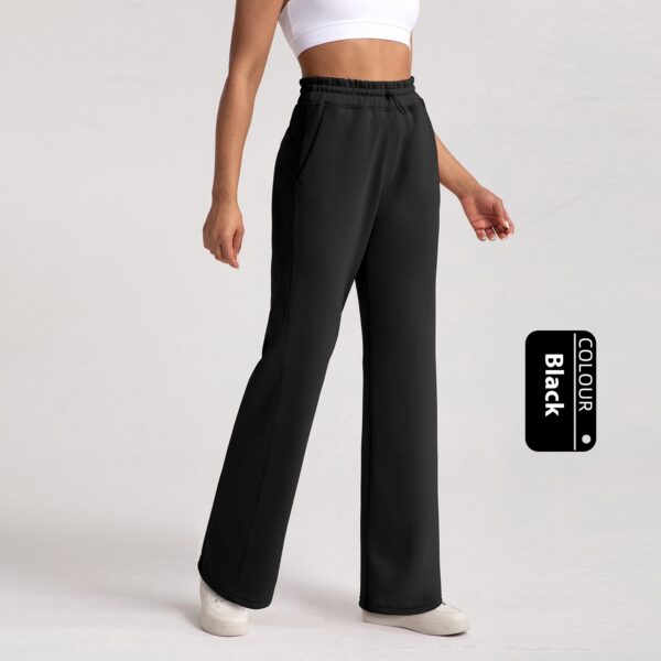 Sports Wide-leg Pants Women's Stone Washed Modal Loose Straight - Image 2