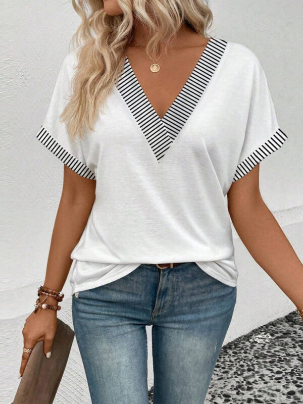 Solid Color Versatile Top Women's Fashion All-matching - Image 4