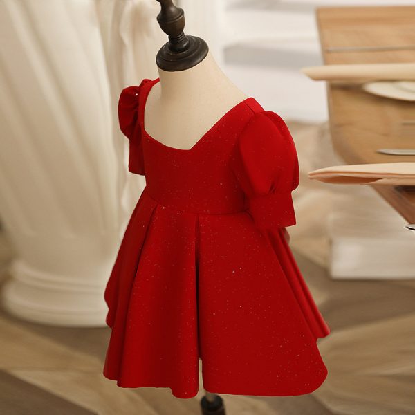 Girls' Piano Performance Dress Huatong Pengpeng Princess Skirt - Image 2