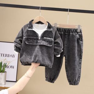 Boys Spring Clothing: New Clothes, Fashionable, Handsome Children's Clothing