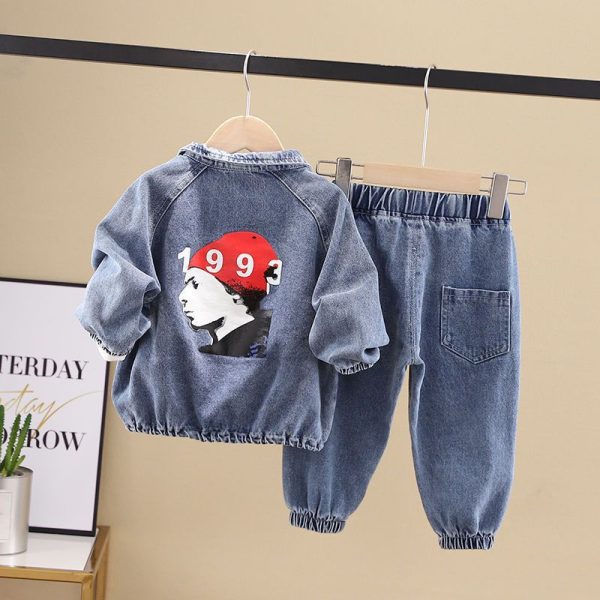 Boys Spring Clothing: New Clothes, Fashionable, Handsome Children's Clothing - Image 10